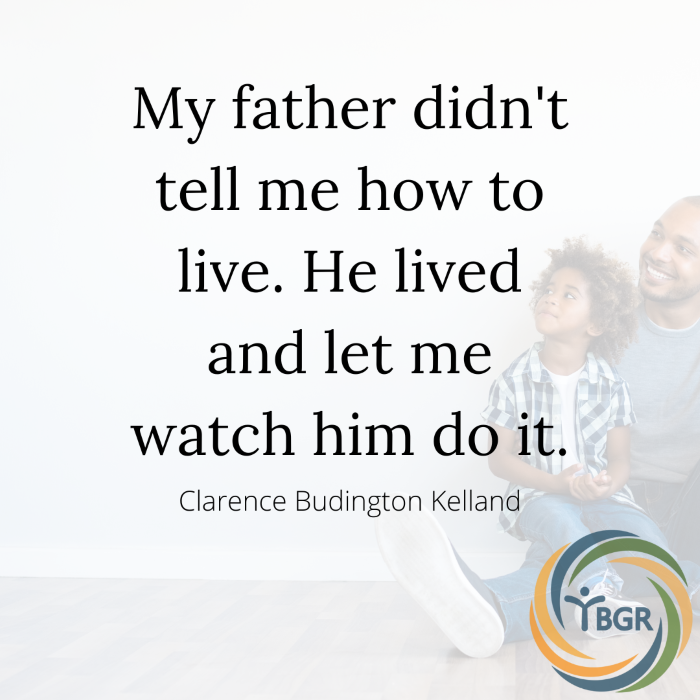 My father didn't tell me