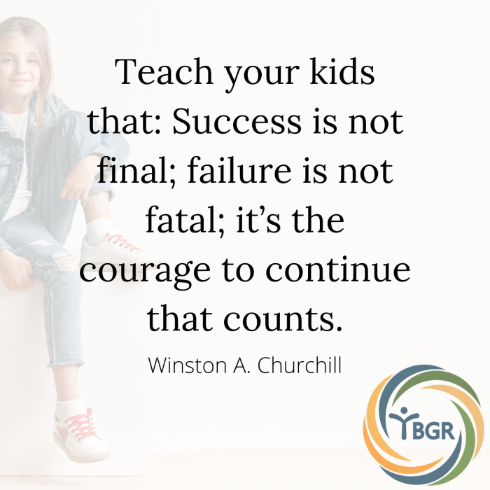 Quote 15 - Teach your kids that Success is not final