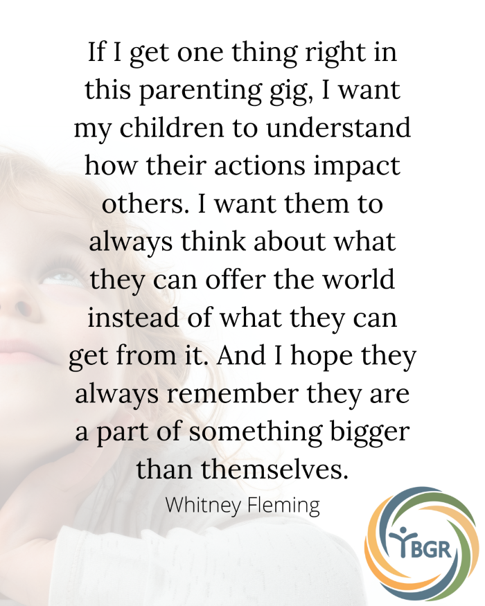 Quote 21 - If I get one thing right in this parenting gig