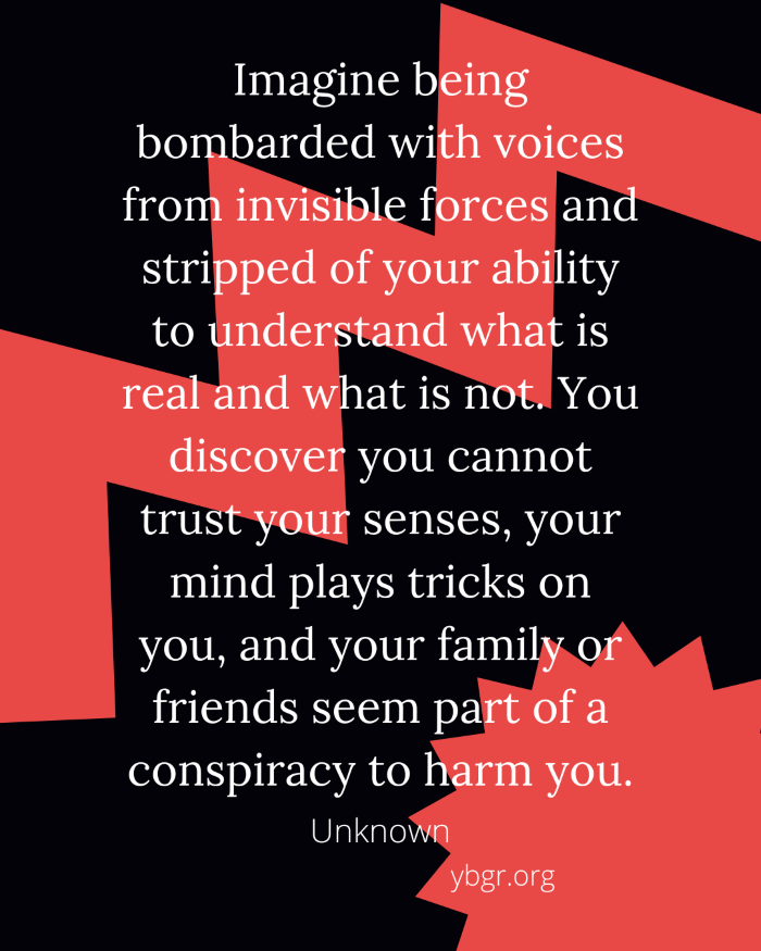 Quote 7 - Imagine being bombarded with voices
