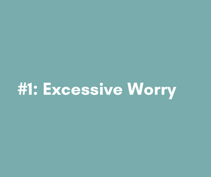1 - Excessive Worry