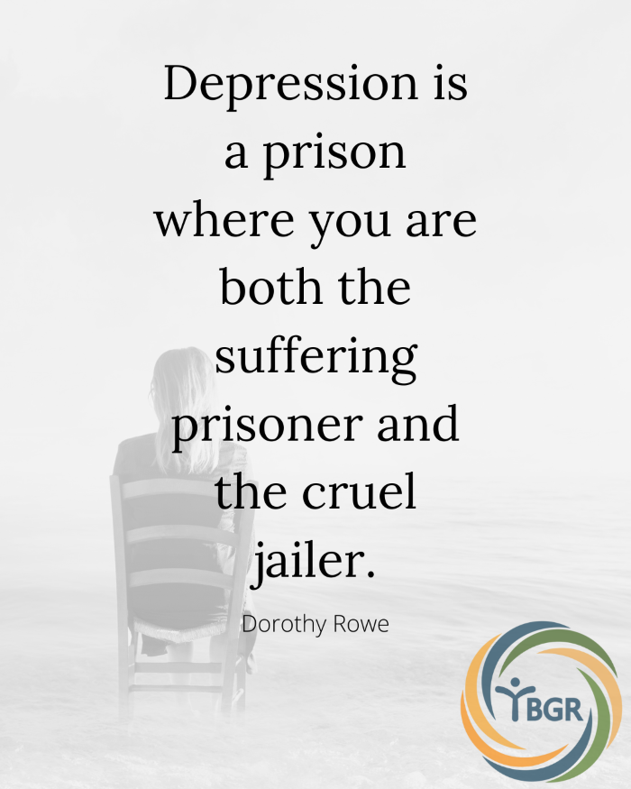 Quote 12 - Depression is a prison