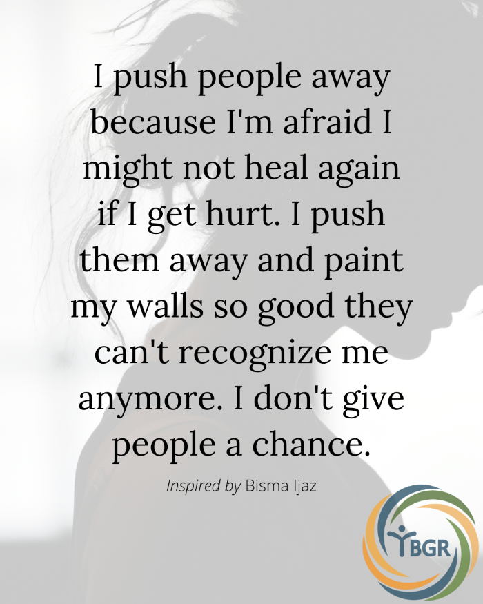 Quote 2 - I push people away