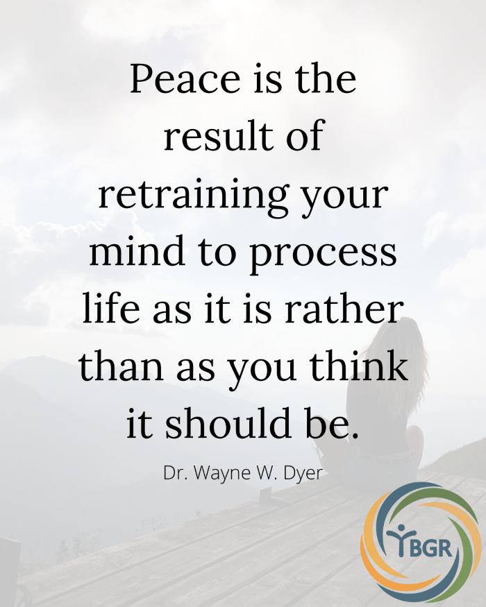 Quote 3 - Process life as it is rather than as you think it should be