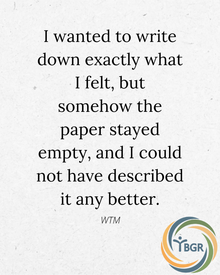 Quote 6 - I wanted to write down