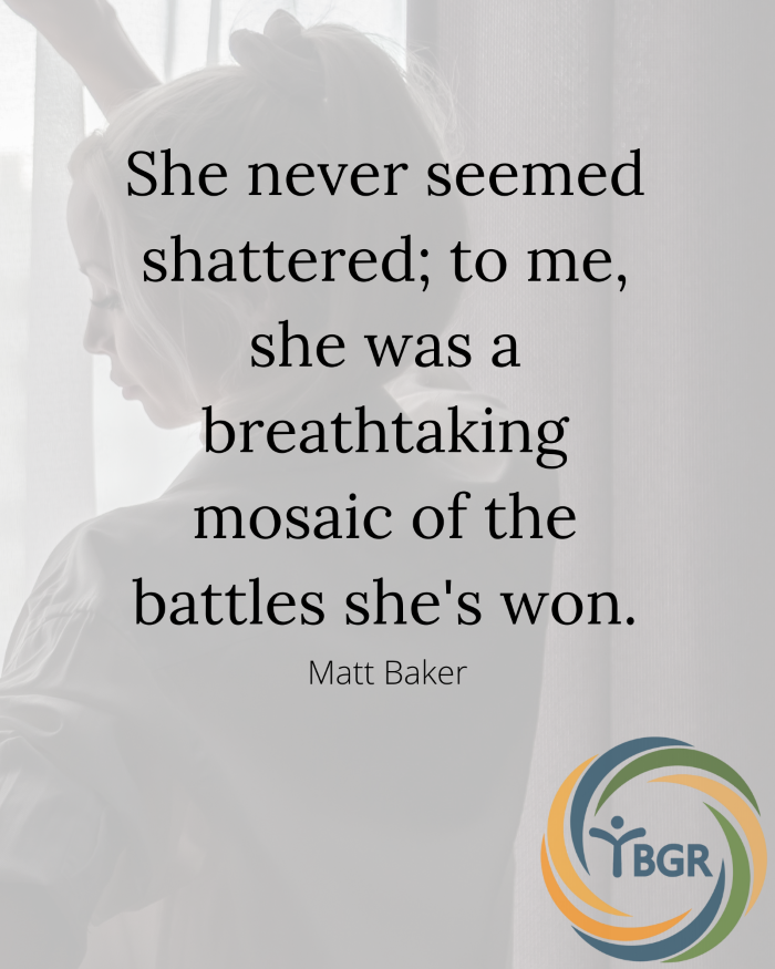 Quote 9 - She never seemed shattered