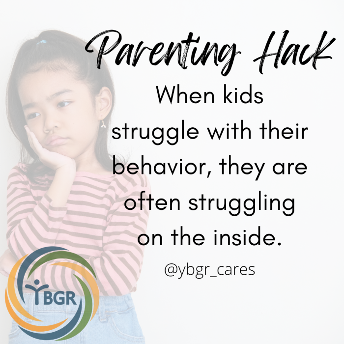 When kids struggle with their behavior