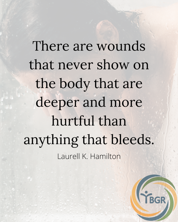 Quote 4 - There are wounds that never show on the body