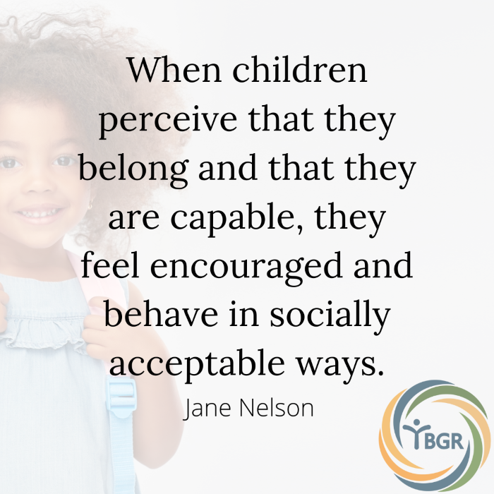 Quote 17 - When children feel they belong