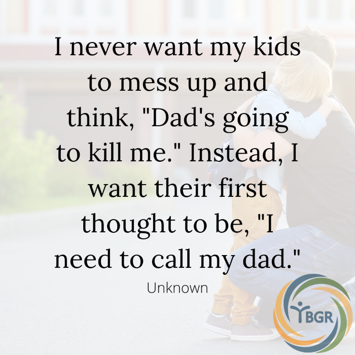 Quote 8- I never want my kids to mess up and think