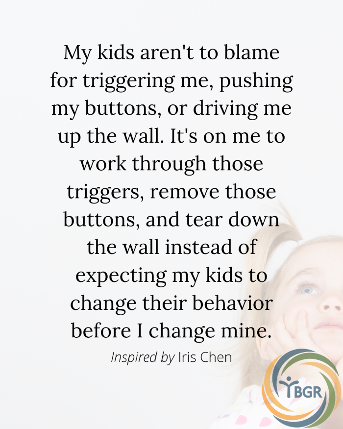Quote 11 - My kids aren’t to blame for triggering me