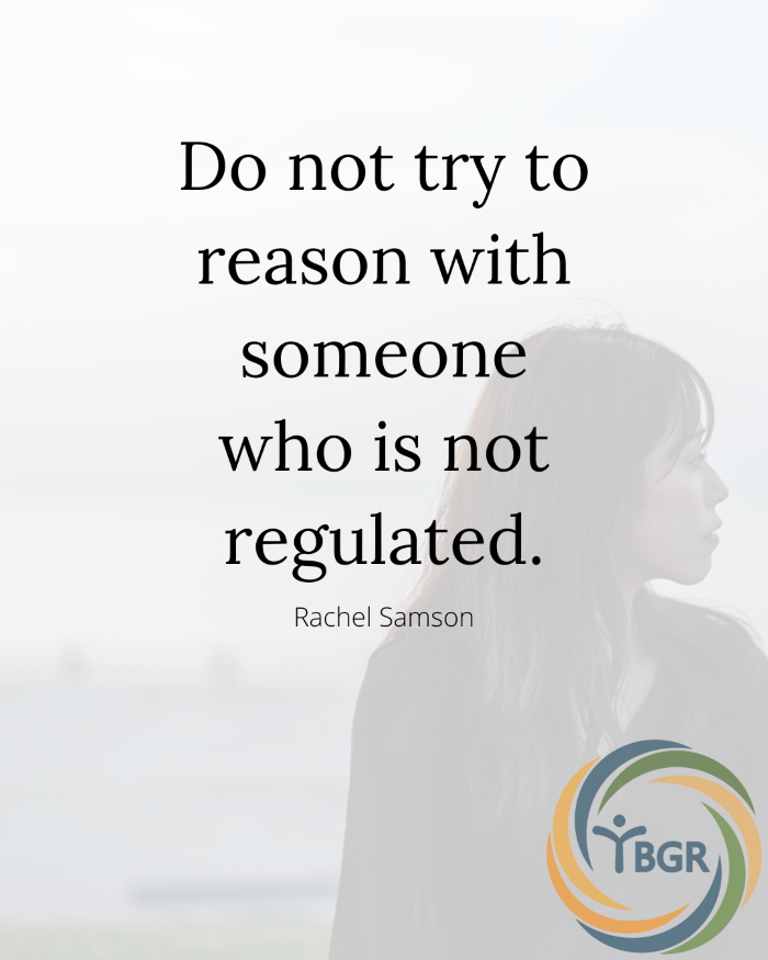 Quote 14 - Do not try to reason with someone who is not regulated