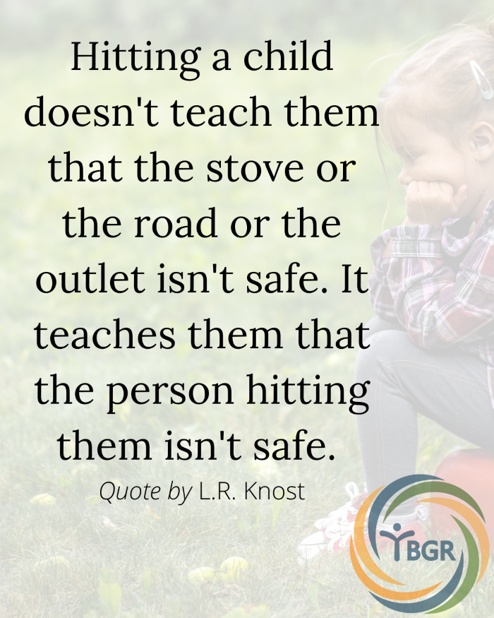 Quote 14 - hitting a child