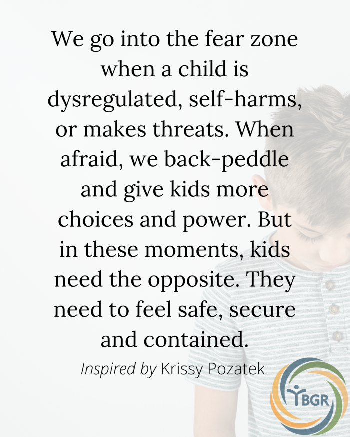 Quote 3 - The fear zone