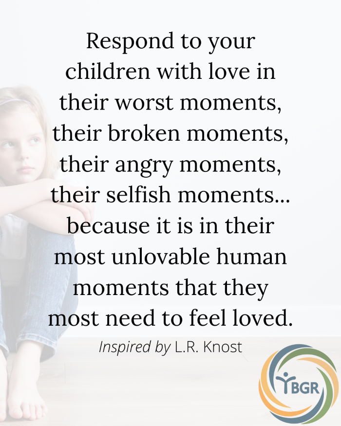 Quote 8 - Respond to your kids with love