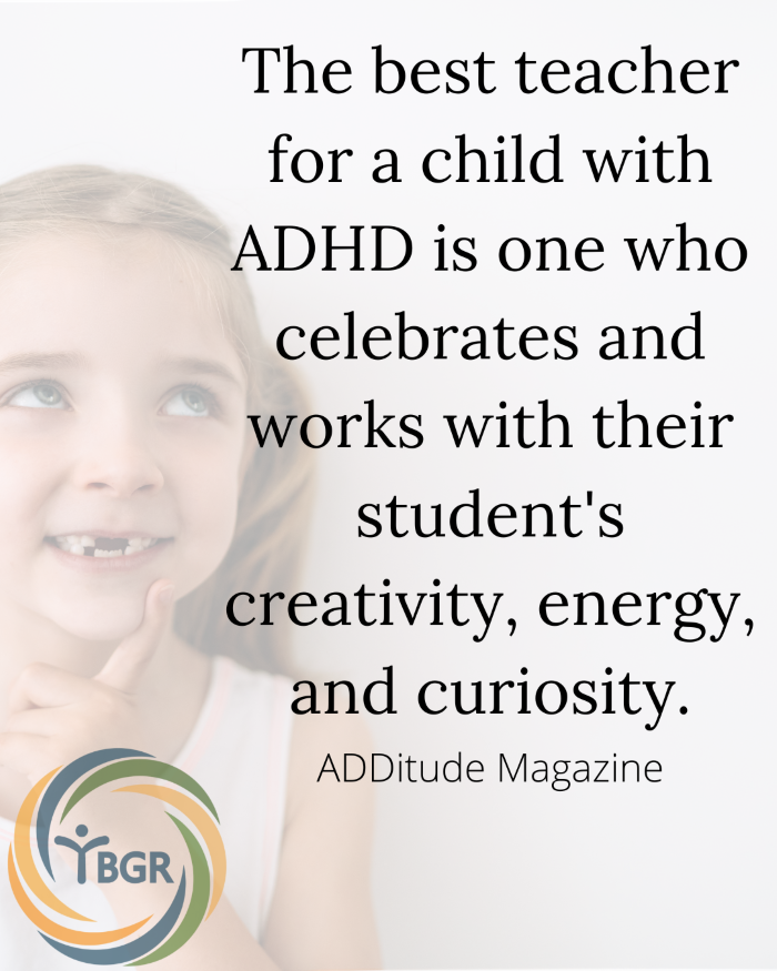 Quote 14 - The best teacher for a child with ADHD