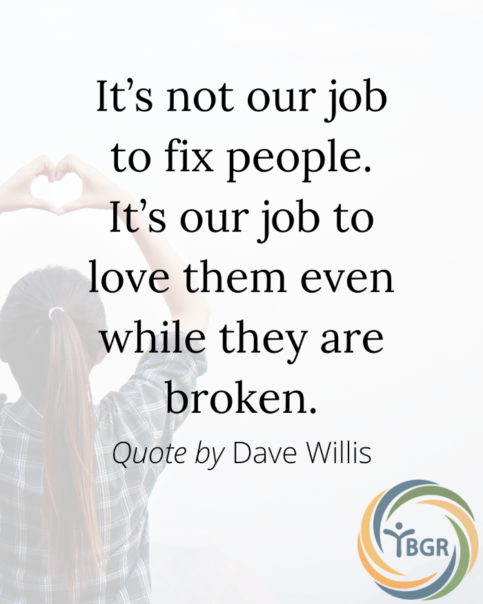 Quote 1 - It's not our job to fix