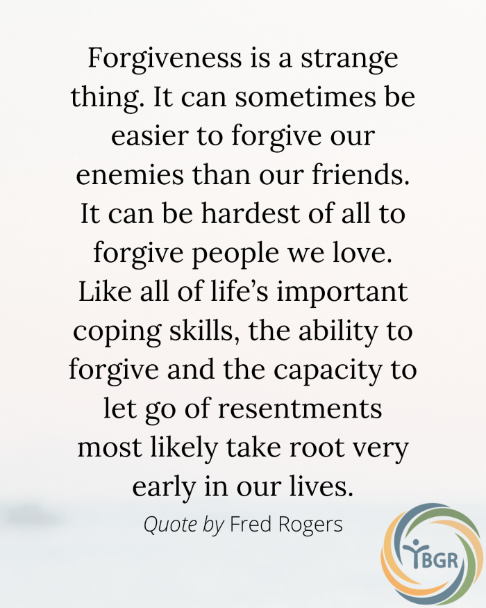 Quote 8 - Forgiveness is a strange thing