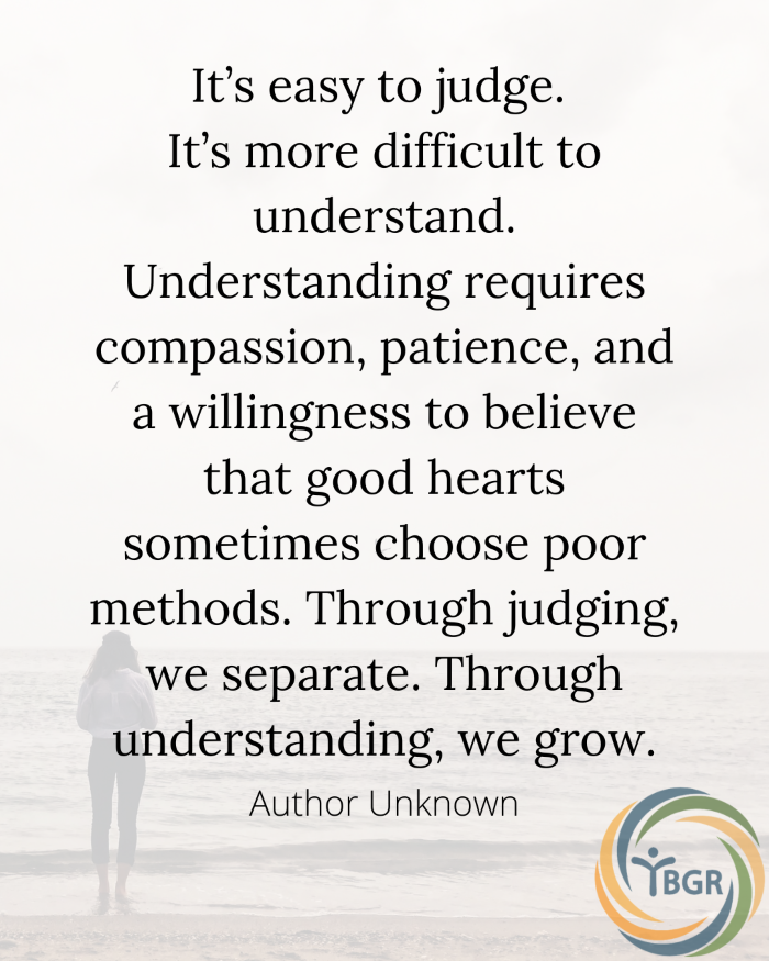 Quote 9 - It's Easy to judge